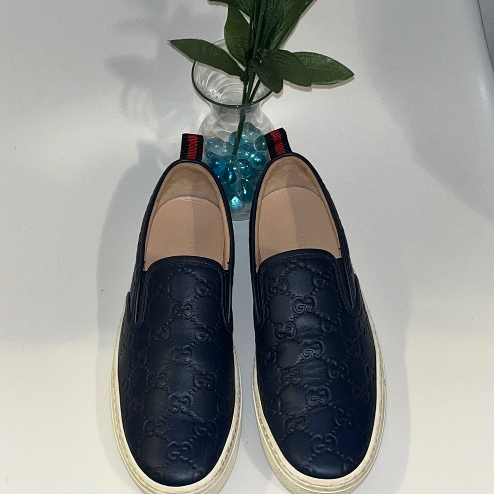 GUCCI Guccissima Dublin Slip On Sneakers - Picture 2 of 11